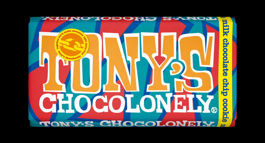 Tony's Chocolonely Chocolate Chip Cookie Chocolate 180g