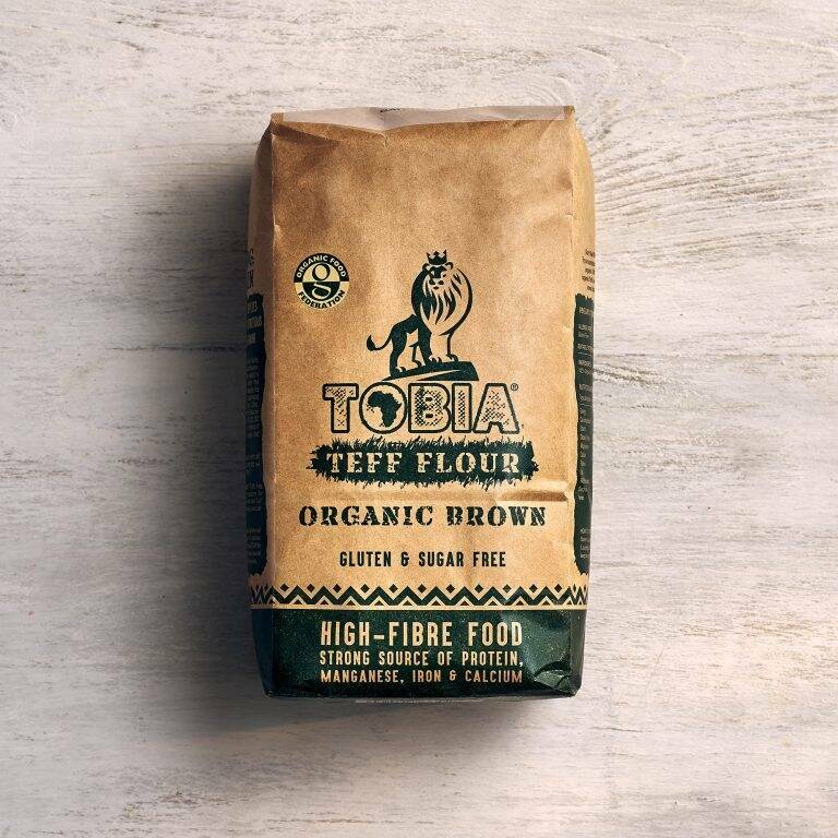 Tobia Teff Organic Brown Teff Flour 1kg