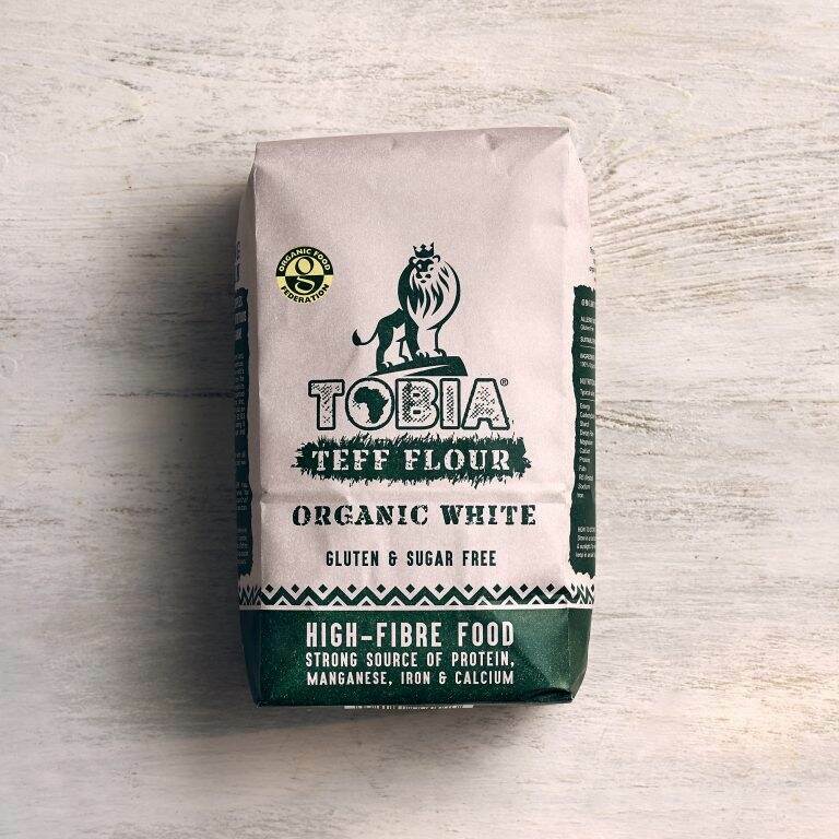 Tobia Teff Organic White Teff Flour 1kg