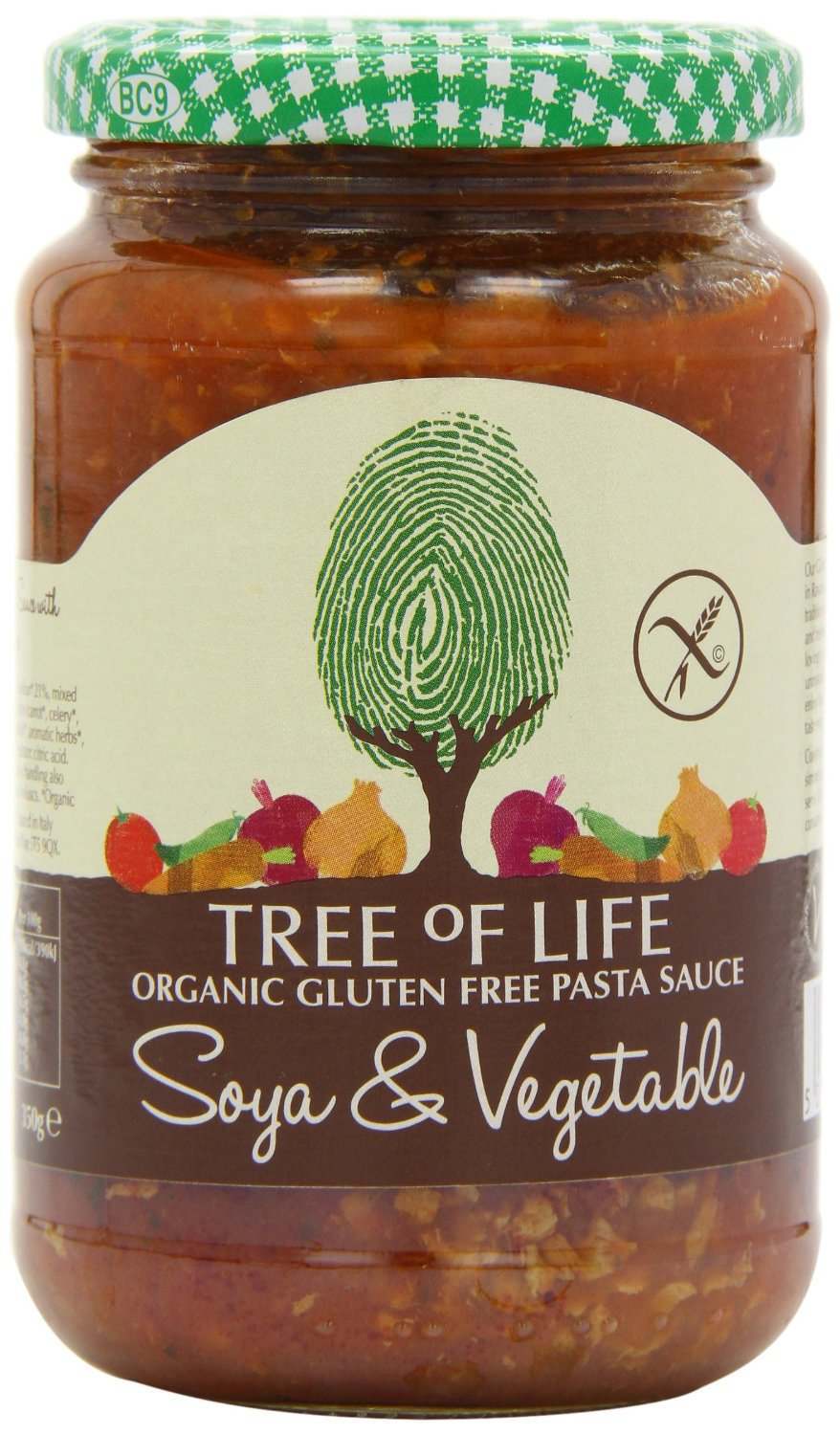 Tree of Life Organic & Gluten Free Vegetable Pasta Sauce 350ml