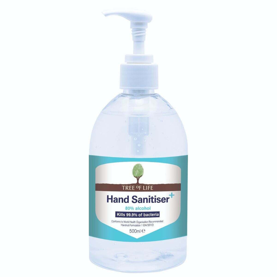 Tree of Life Hand Sanitiser Gel Pump 500ml