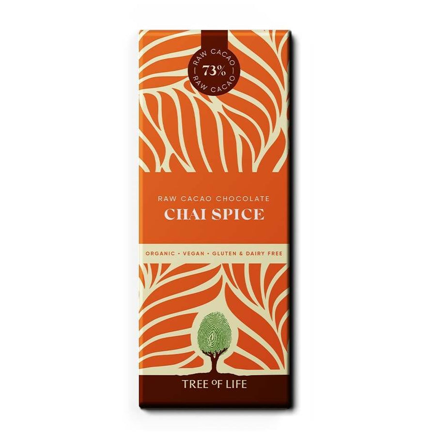 Tree of Life Raw Organic Chai Spice Chocolate 70g