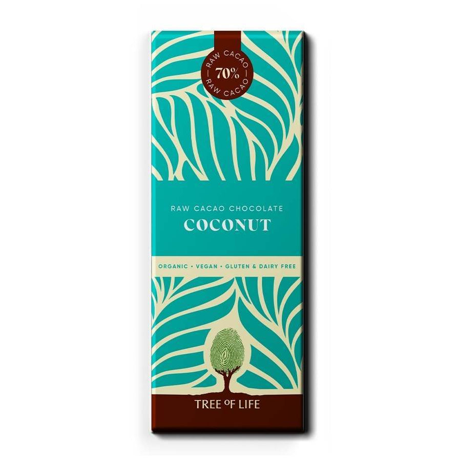 Tree of Life Raw Organic Coconut Chocolate 75g
