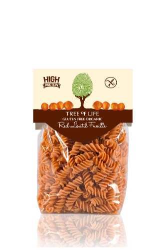 Tree Of Life Organic Red Lentil Fusilli 250g