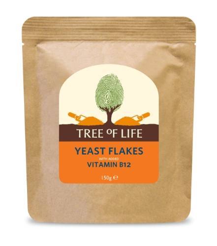 Tree Of Life Yeast Flakes With Added B12 150g