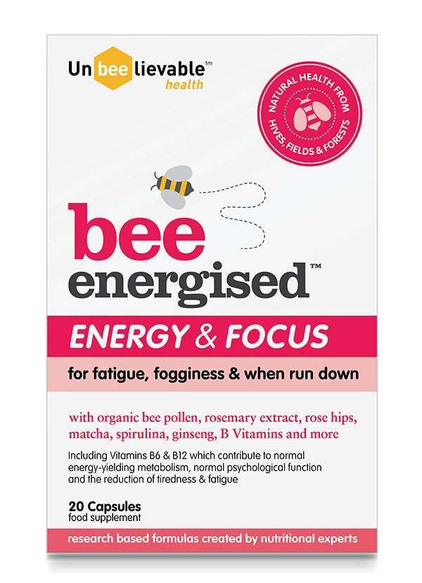 UnBEElievable Health Bee Energised Energy & Focus 20 Capsules