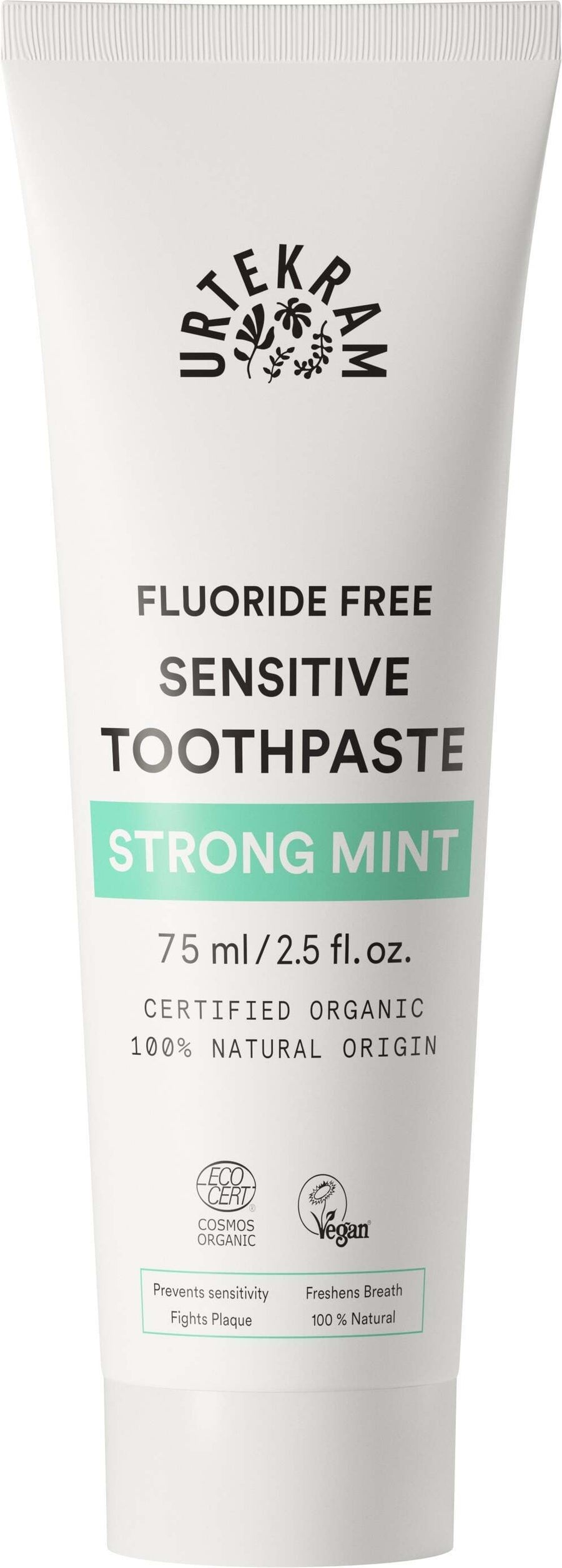 Urtekram Bio9 Strong Mint Whitening Toothpaste 75ml