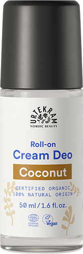 Urtekram Organic Coconut Cream Deodorant Roll On 50ml