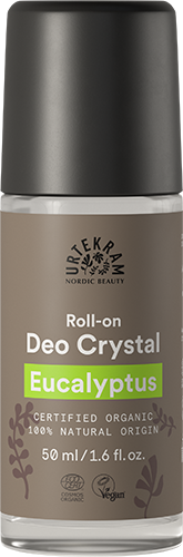 Urtekram Organic Eucalyptus Crystal Deodorant Roll-On 50ml