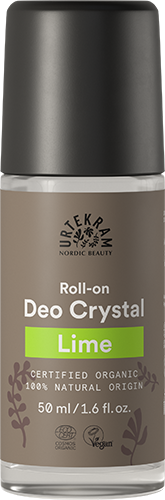 Urtekram Organic Lime Crystal Deodorant Roll-On 50ml
