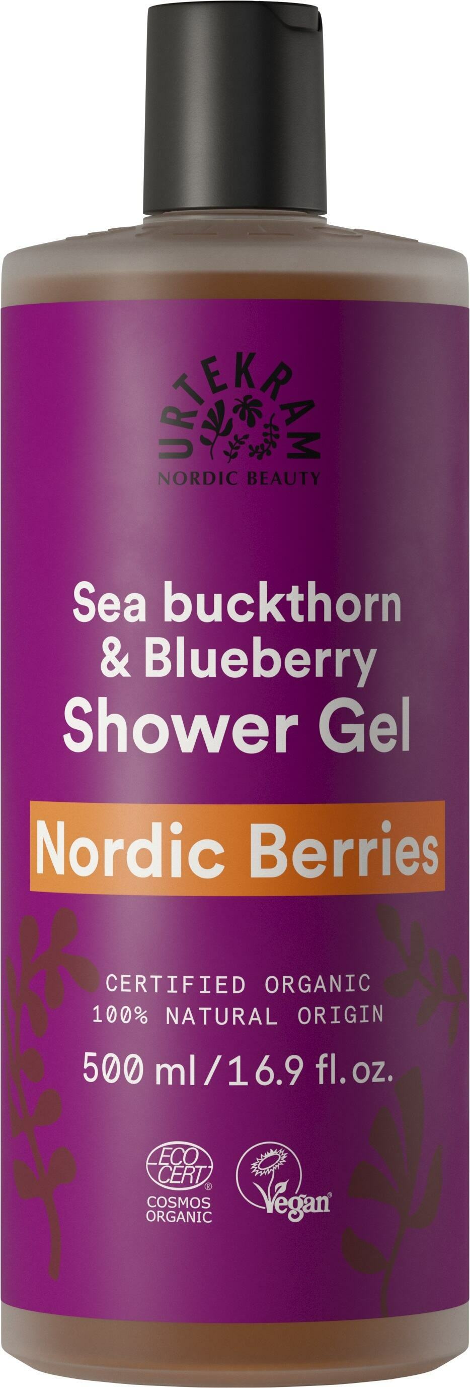 Urtekram Organic Nordic Berries Shower Gel 500ml
