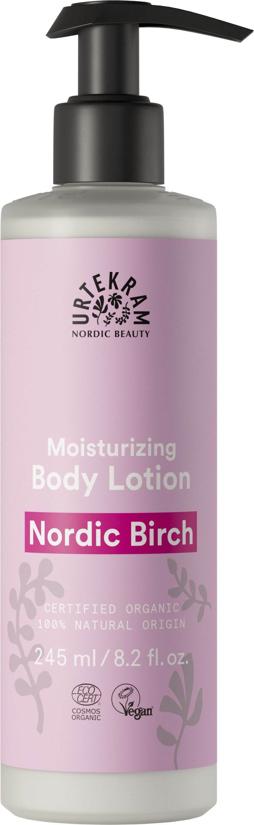 Urtekram Organic Nordic Birch Body Lotion 245ml