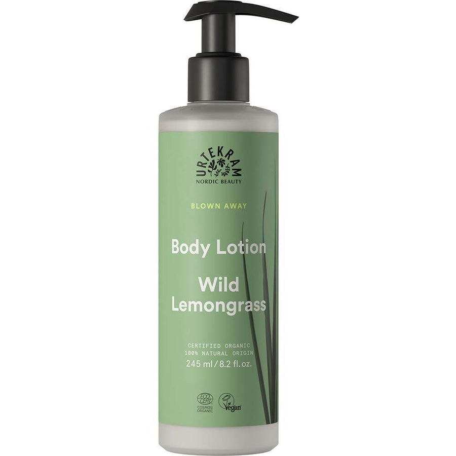 Urtekram Organic Wild Lemongrass Body Lotion 245ml