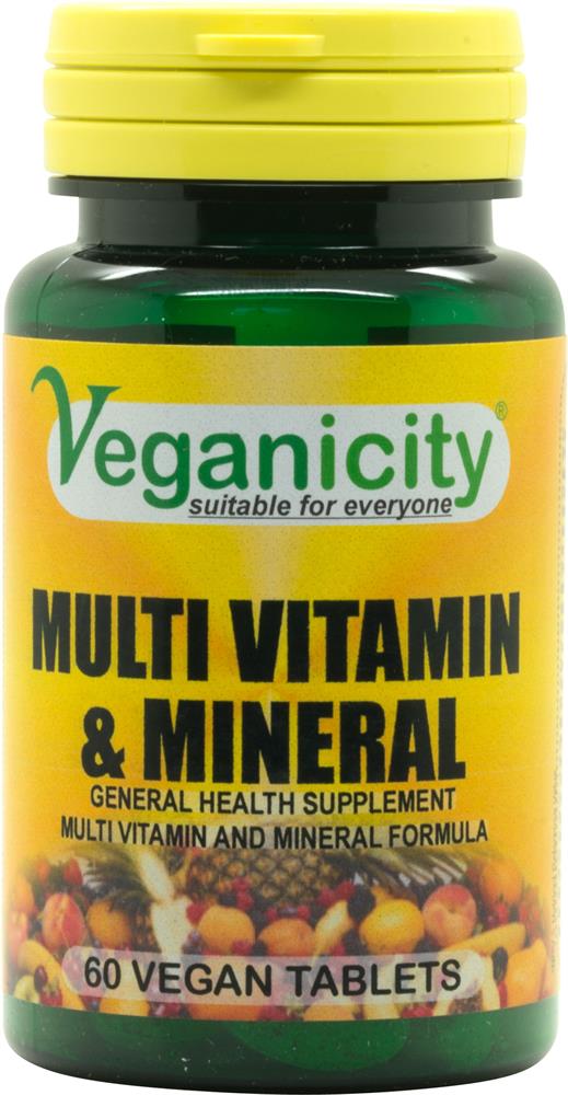Multi Vitamins & Minerals 60 Vtabs, 27 essential nutrients