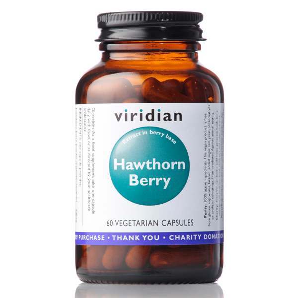 Viridian Hawthorn Berry 60 Capsules