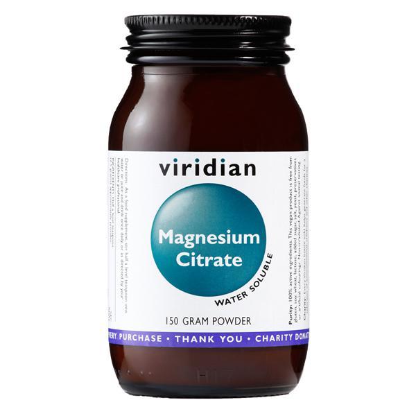 Viridian Magnesium Citrate Powder 150g