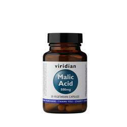 Viridian Malic Acid 500mg 30 Capsules