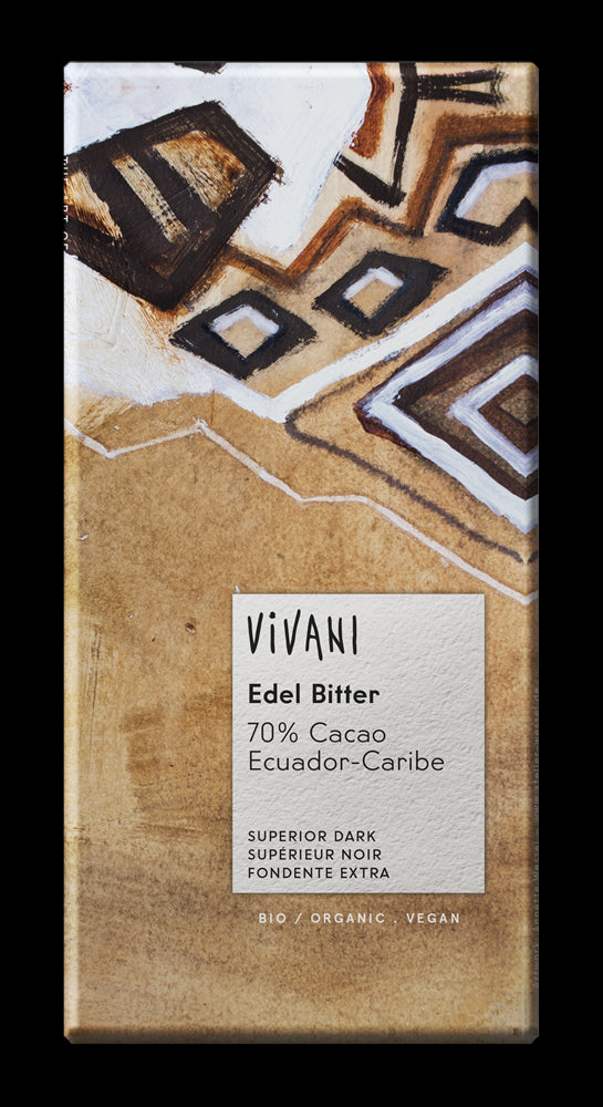 Vivani Organic Superior Dark Chocolate 100g - Pack of 5