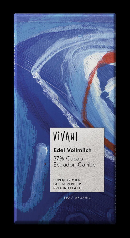 Vivani Organic Superior Milk Chocolate 100g - Pack of 5