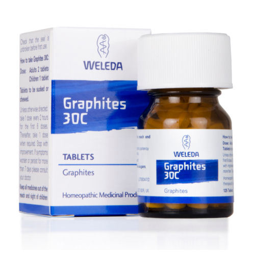 Weleda Graphites 30C 125 Tablets