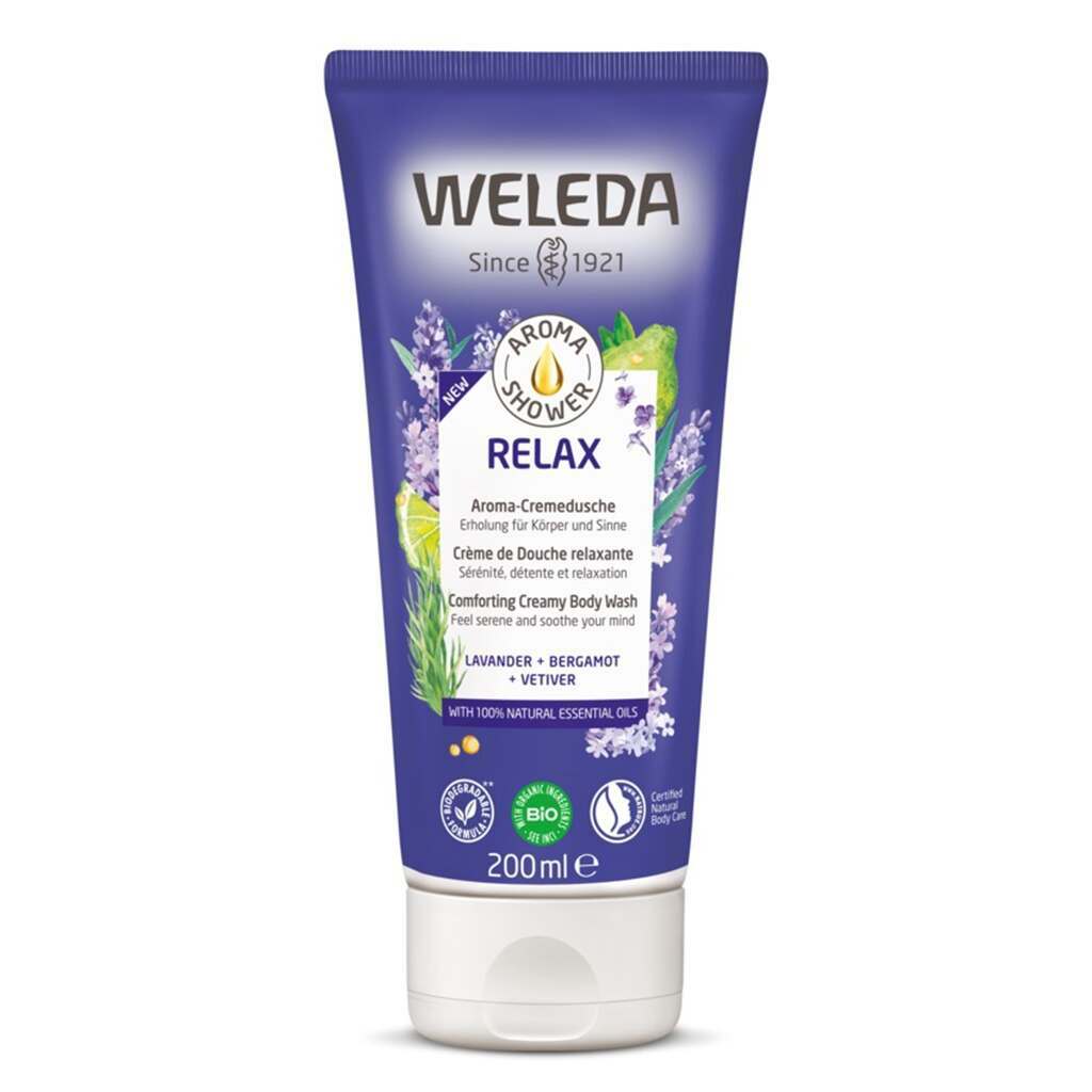 Weleda Relax Comforting Creamy Body Wash 200ml