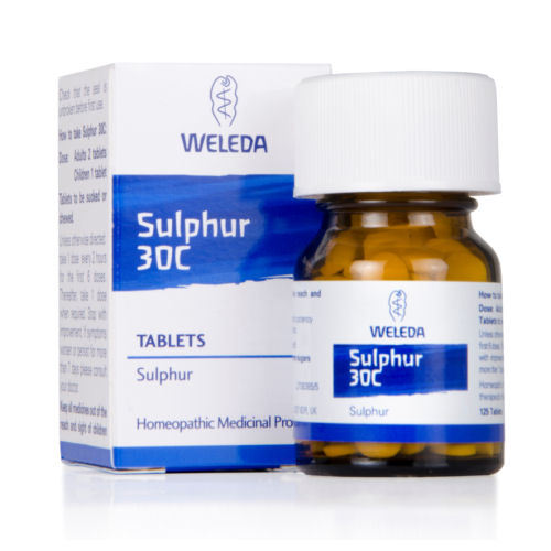 Weleda Sulphur 30C 125 Tablets
