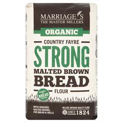 Marriage's Organic Country Fayre Malted Brown 1kg