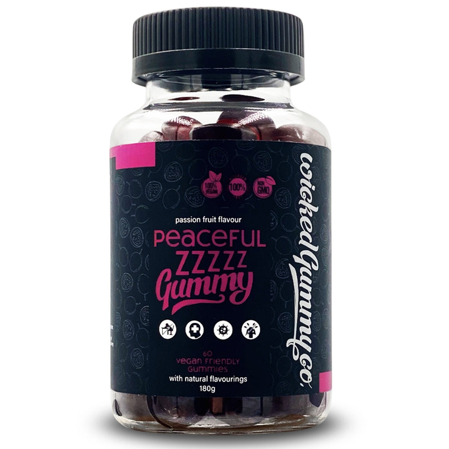 Wicked Gummy Company Peaceful Zzzzz Gummies - 60 Pieces