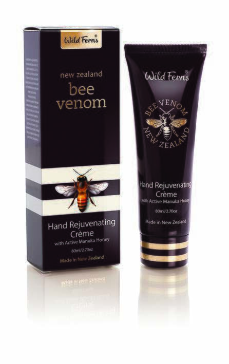 Wild Ferns Bee Venom Hand Creme with Active Manuka Honey 80ml