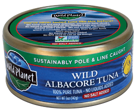 Wild Planet Wild Albacore Tuna 142g - No Added Salt