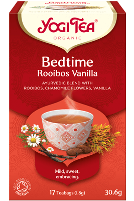 Yogi Tea Bedtime Rooibos Vanilla Organic Tea 17 Bags