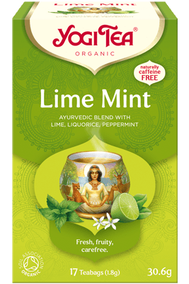 Yogi Tea Lime Mint Organic Tea 17 Bags