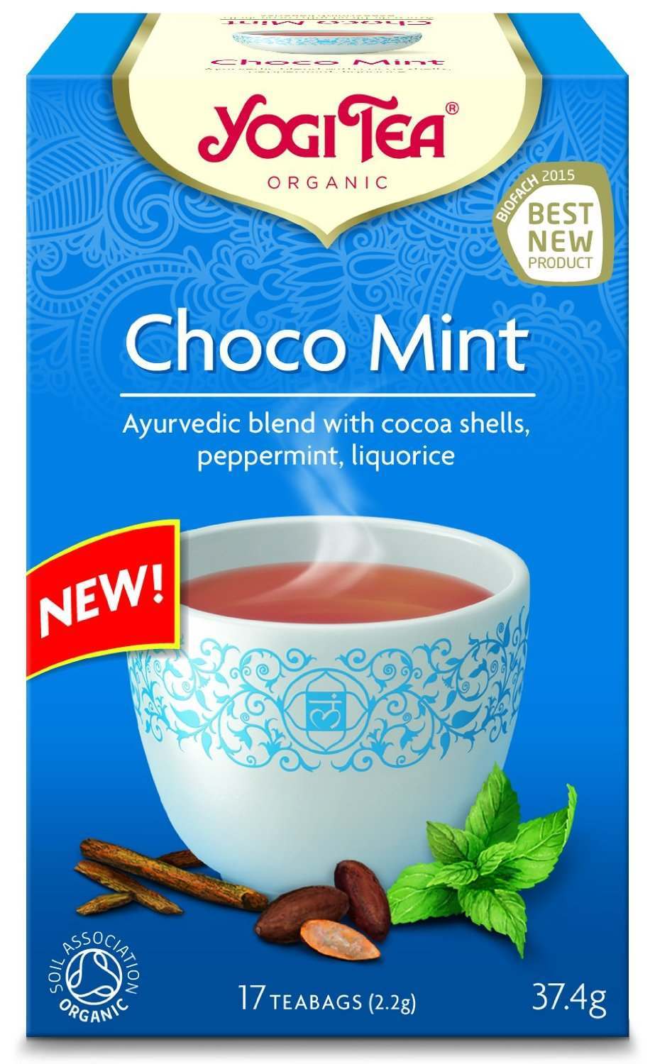 Yogi Tea Organic Choco Mint 17 Tea Bags