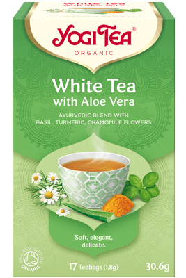 Yogi Tea Organic White Tea with Aloe Vera 17 Bags