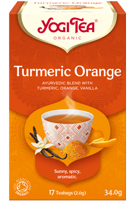 Yogi Tea Turmeric Orange 17 Tea Bags