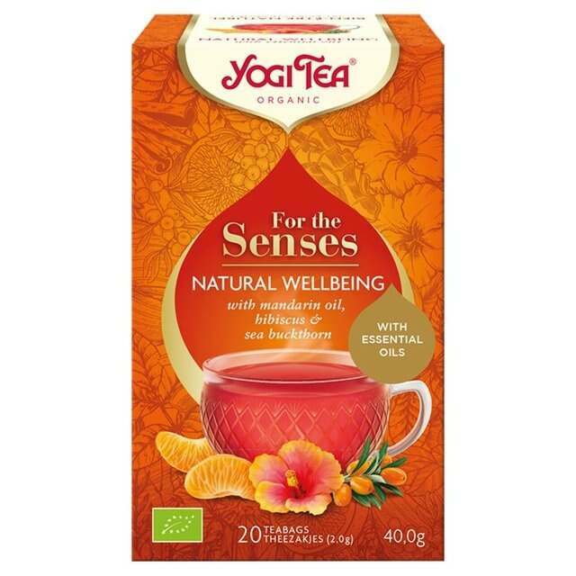 Yogi Tea For The Senses Natural Wellbeing 20 Bags