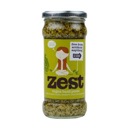 Zest Basil Pesto for Vegans 340g